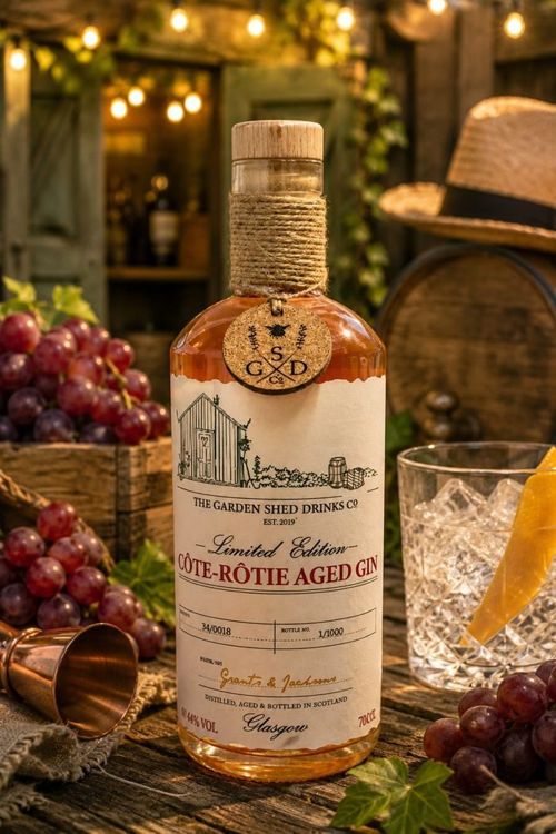 The Garden Shed Drinks Co. Cote Rotie Aged Gin 70cl 43.5%
