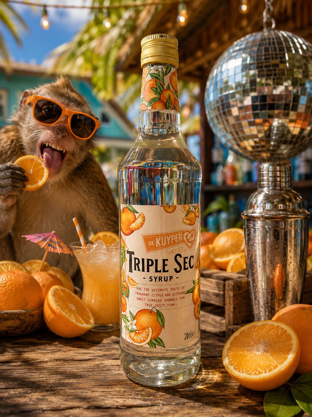 De Kuyper Triple Sec Syrup 70cl 