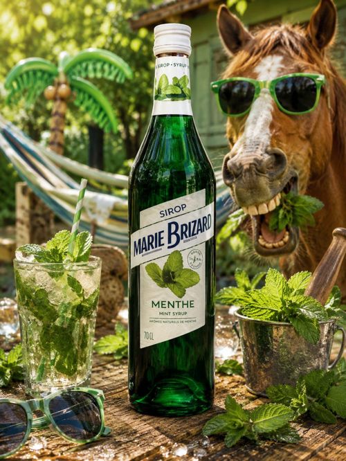 Marie Brizard Menthe Mint Syrup 70cl