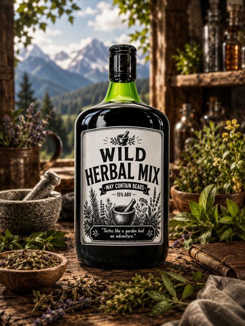 Wild Herbal Mix Drink 75cl 