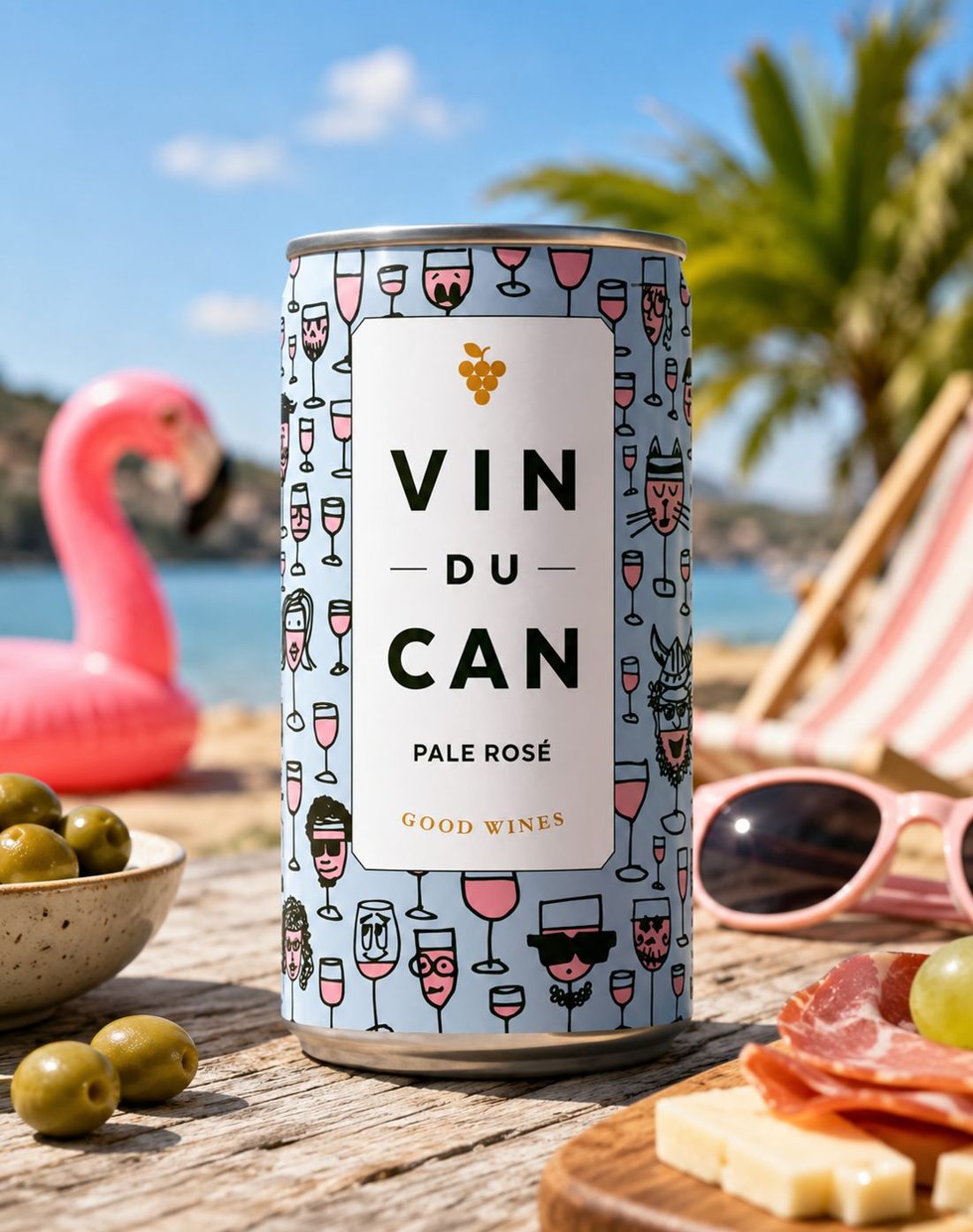 Vin du Can Pale Rosé 18.7cl 12.5%
