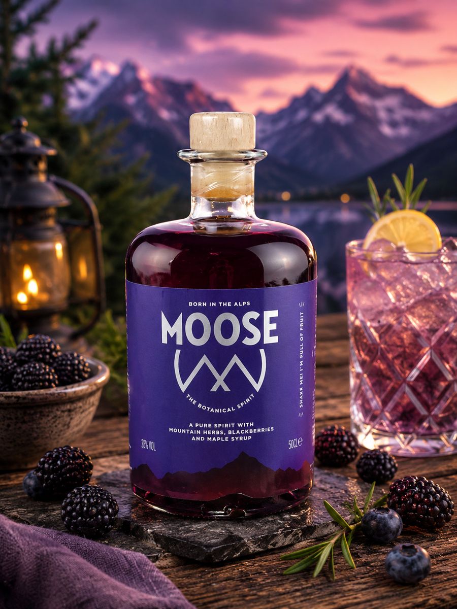 Moose Blackberry Edition Liqueur 50cl