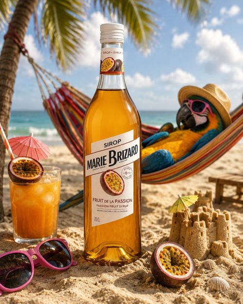 Marie Brizard Fruit de la Passion (Passion Fruit) Syrup 70cl