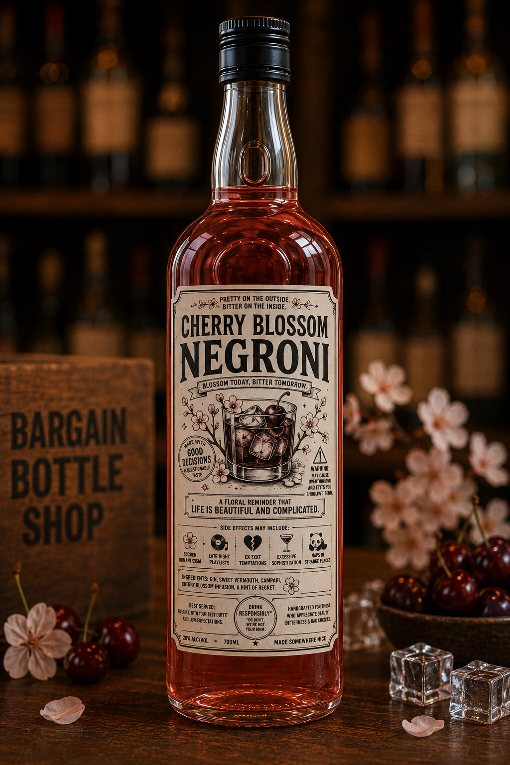 Cherry Blossom Negroni 75cl