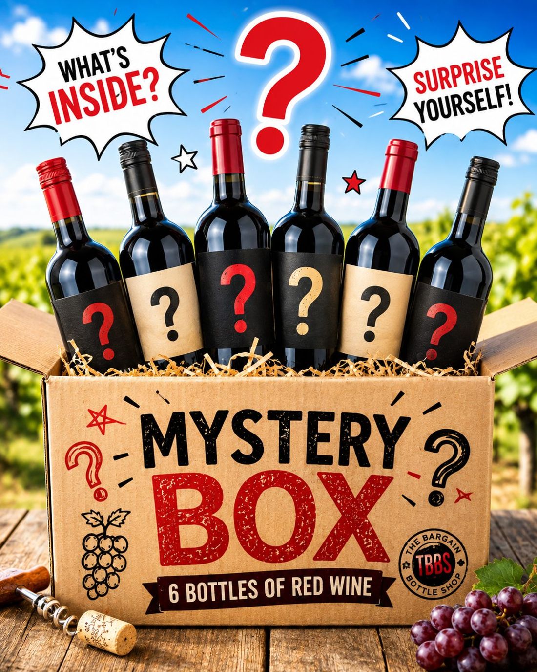 Six Shades of Red Mystery Box