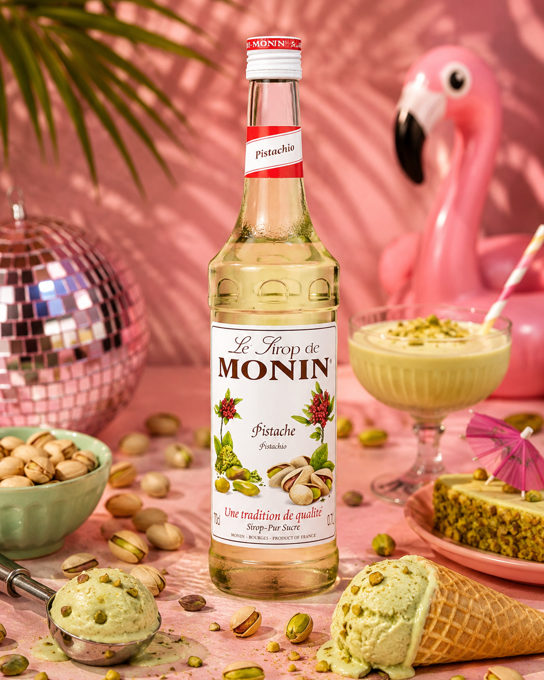Monin Pistachio Syrup 70cl