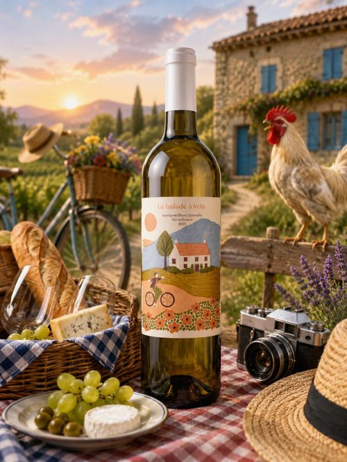 La Balade a Velo Sauvignon Blanc Grenache Blanc Maison Raymond 2025 12%
