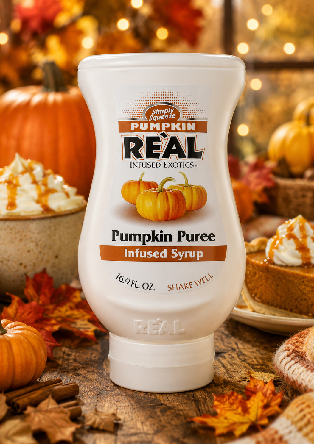 Reàl Pumpkin Puree Infused Syrup 50cl