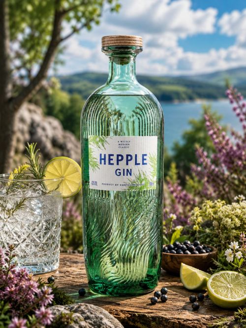 Hepple Gin 70cl 45%