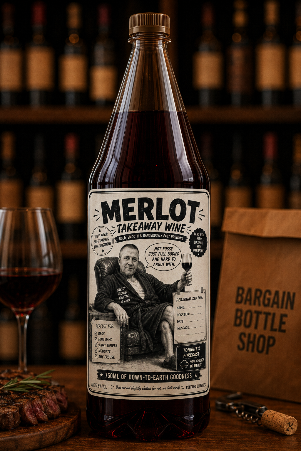 Merlot 1 Litre