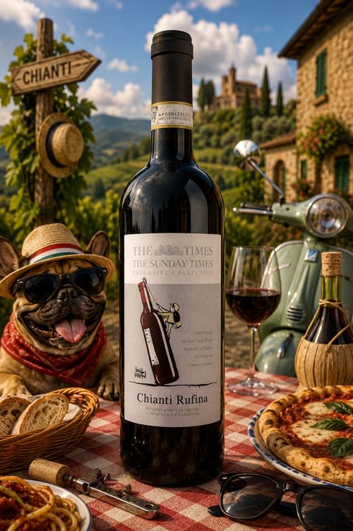 The Times Exclusive Collection Chianti Rufina 2022 14%