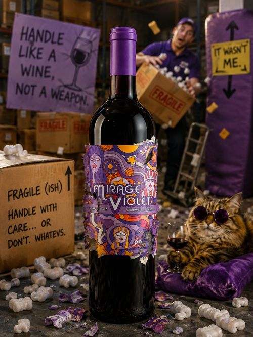 Mirage Violet Vin de France Cabernet Sauvignon Merlot 2024 12.5%