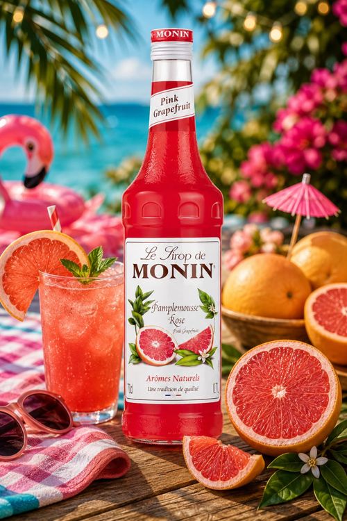 Monin Pink Grapefruit Syrup 70cl