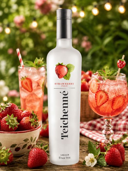 Teichenne Strawberry Schnapps 70cl