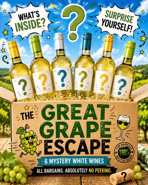 The 6 Bottle Great Grape Escape Mystery Box