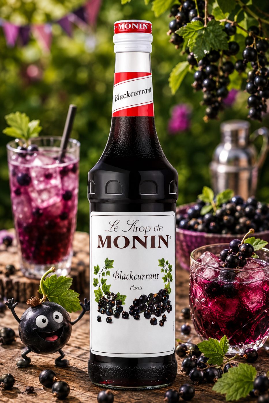 Monin Blackcurrant Syrup 70cl