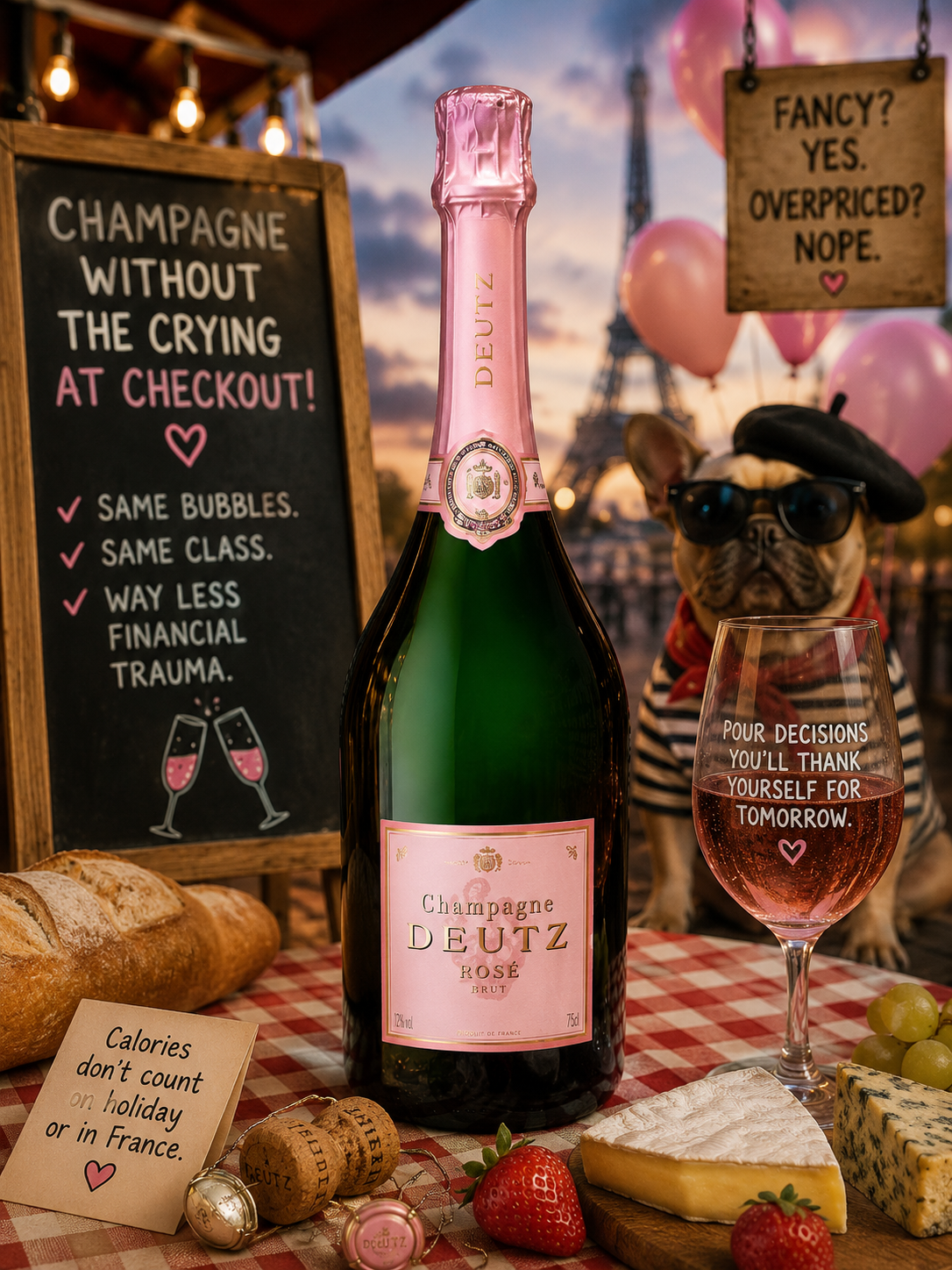 Champagne Deutz Rose Brut NV