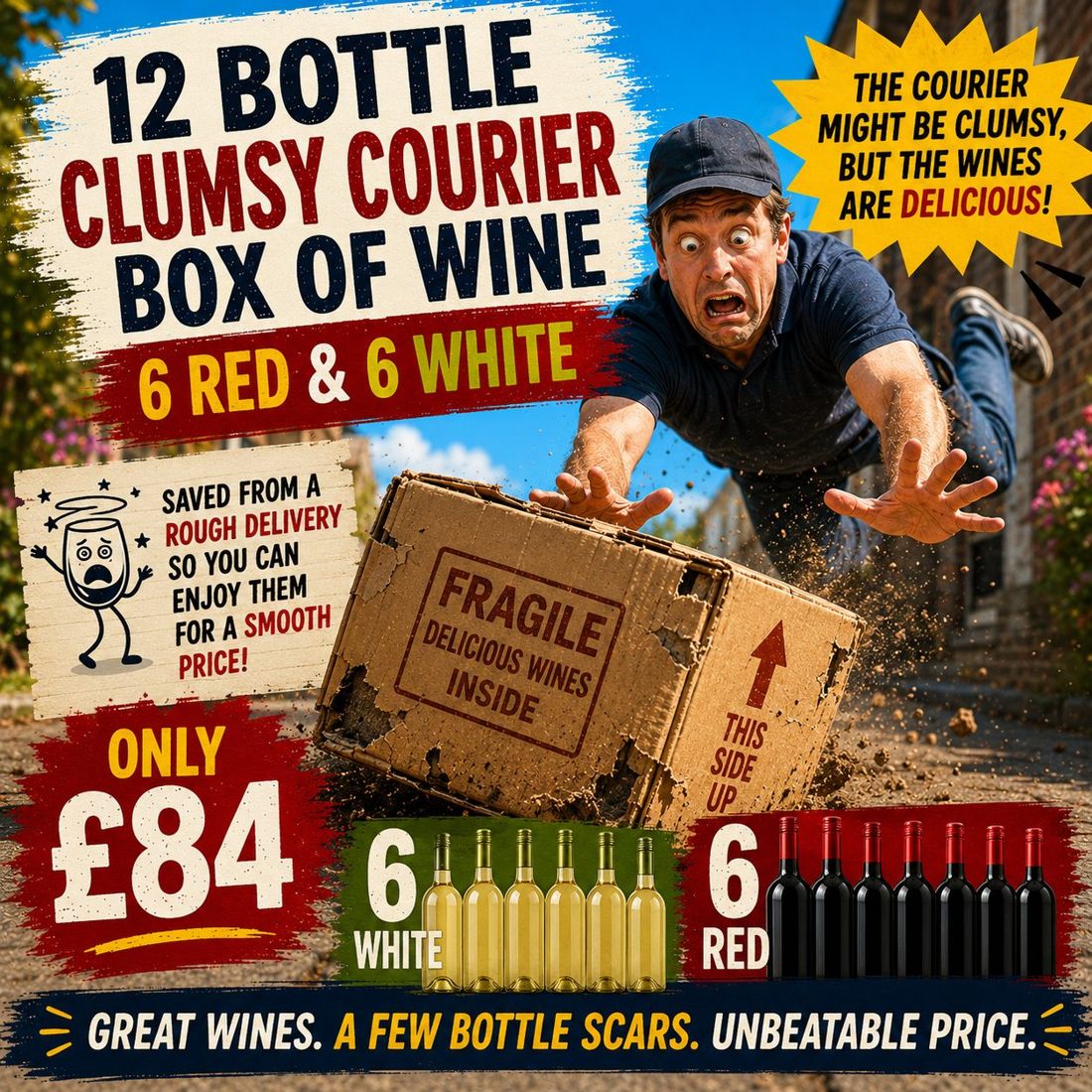 The Clumsy Courier 12 Bottle Mixed Case