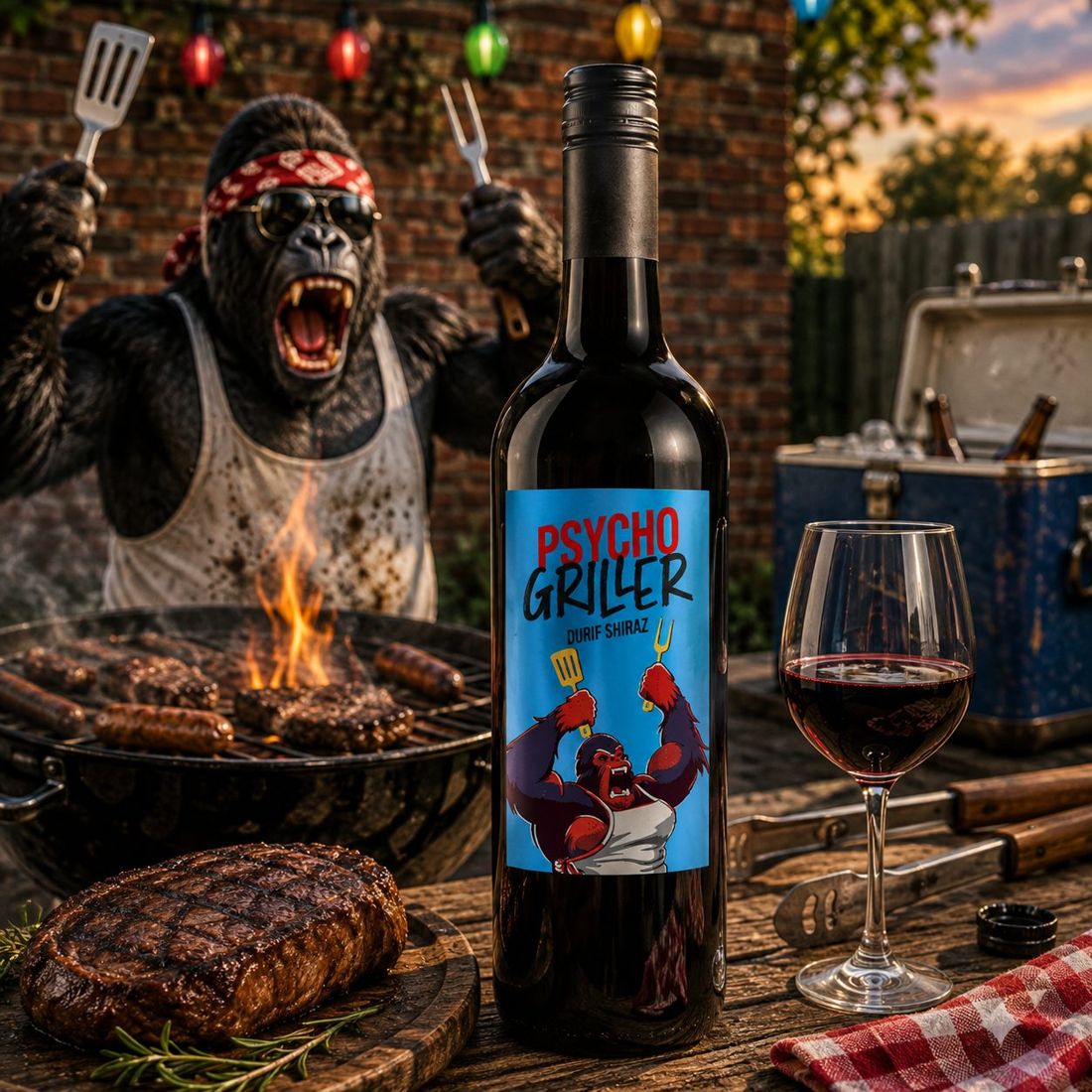  Psycho Griller Durif Shiraz 2024 13% 