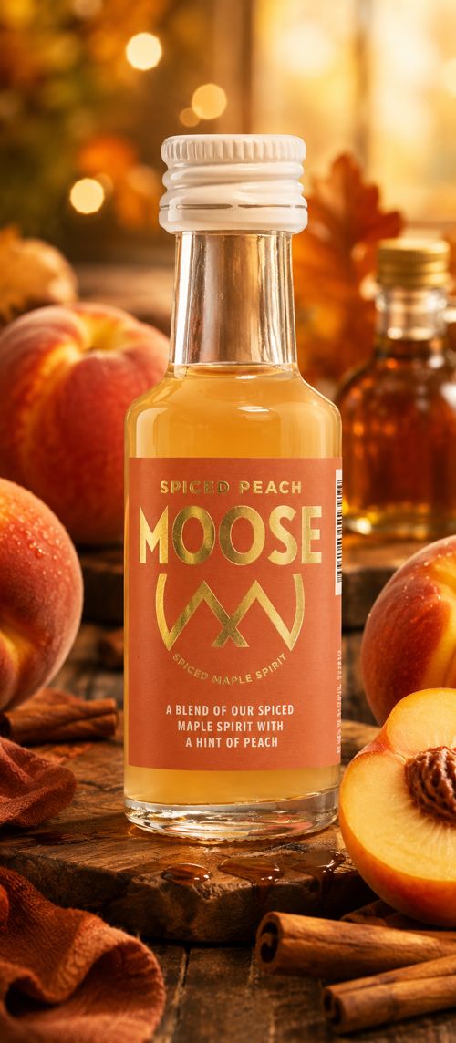 MOOSE Spiced Peach 2cl Miniature