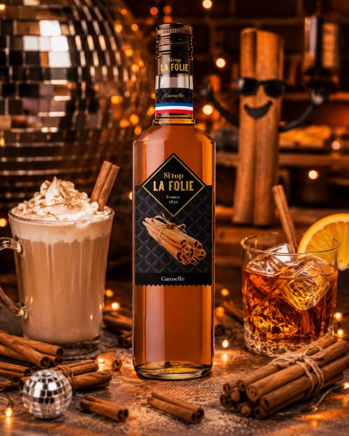 Combier La Folie Cinnamon Syrup 70cl