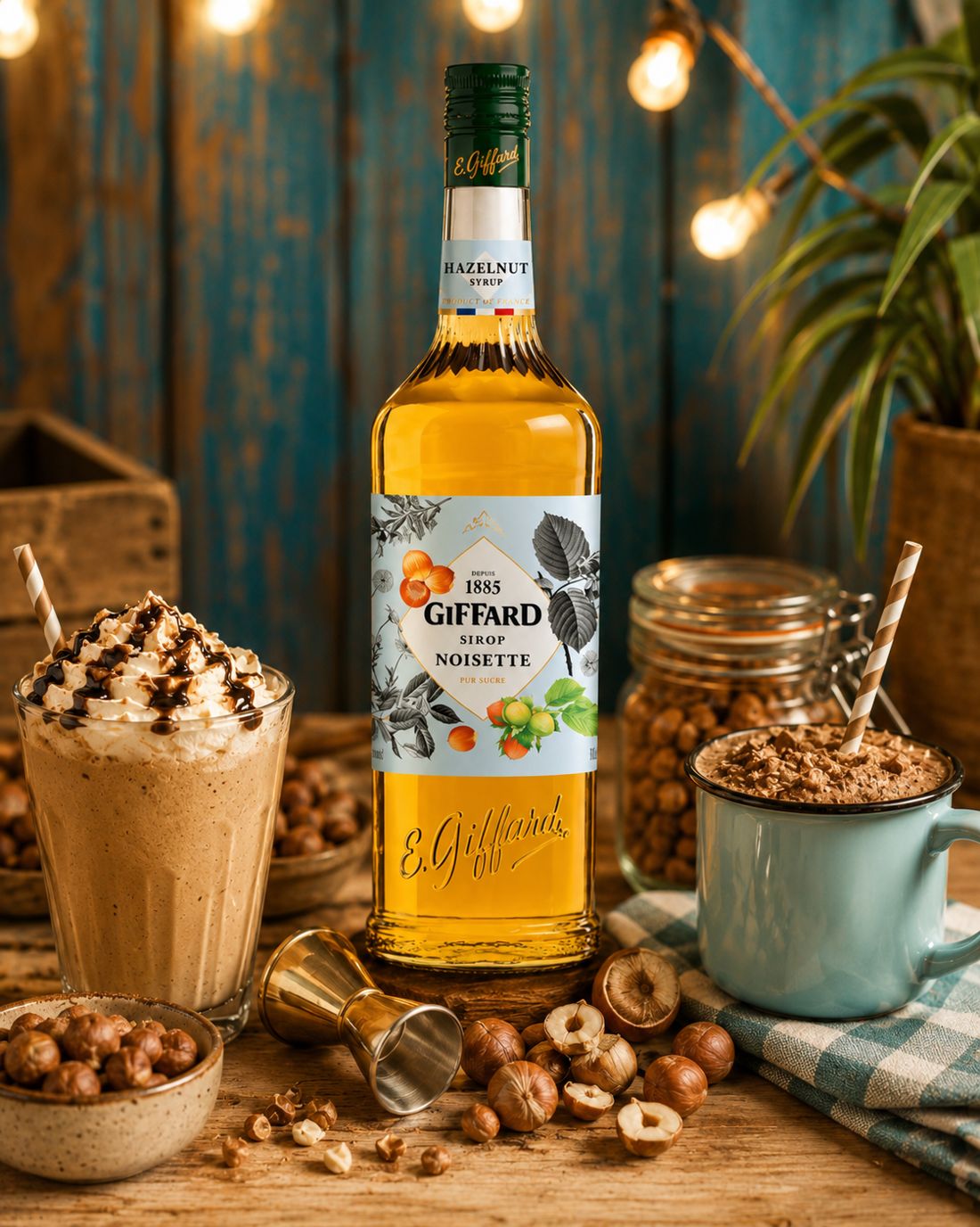 Giffard Hazelnut Syrup 1 Litre