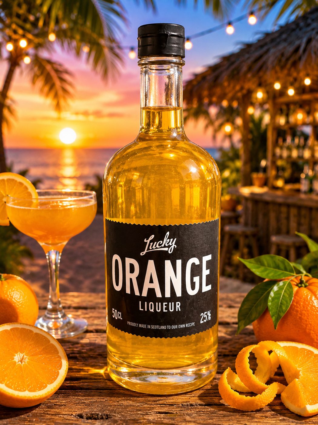 Lucky Liqueurs No. 8 Orange Liqueur 50cl 25%