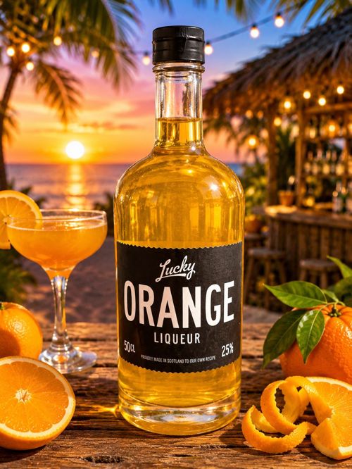 Lucky Liqueurs No. 8 Orange Liqueur 50cl 25%