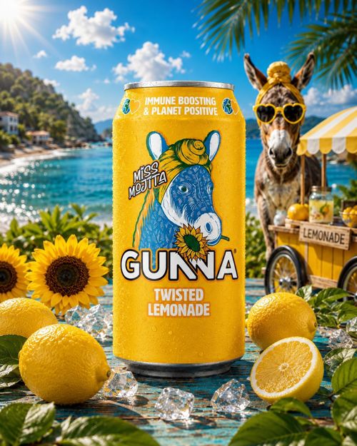 Gunna Miss Mojita Twisted Lemonade Can (24x33cl)