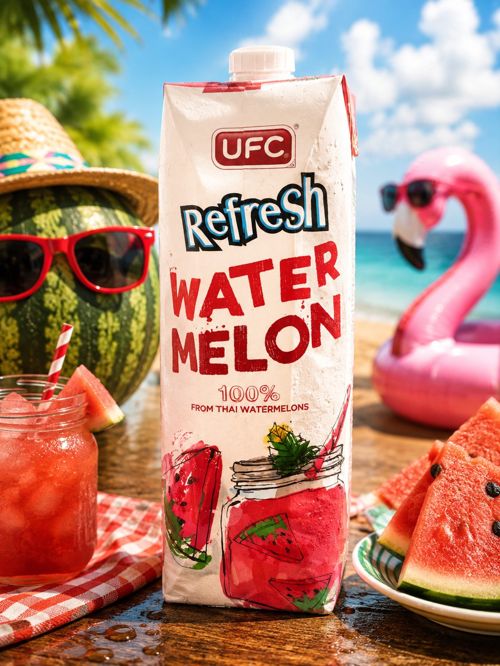 UFC 100% Watermelon Drink (6x1 Litre)