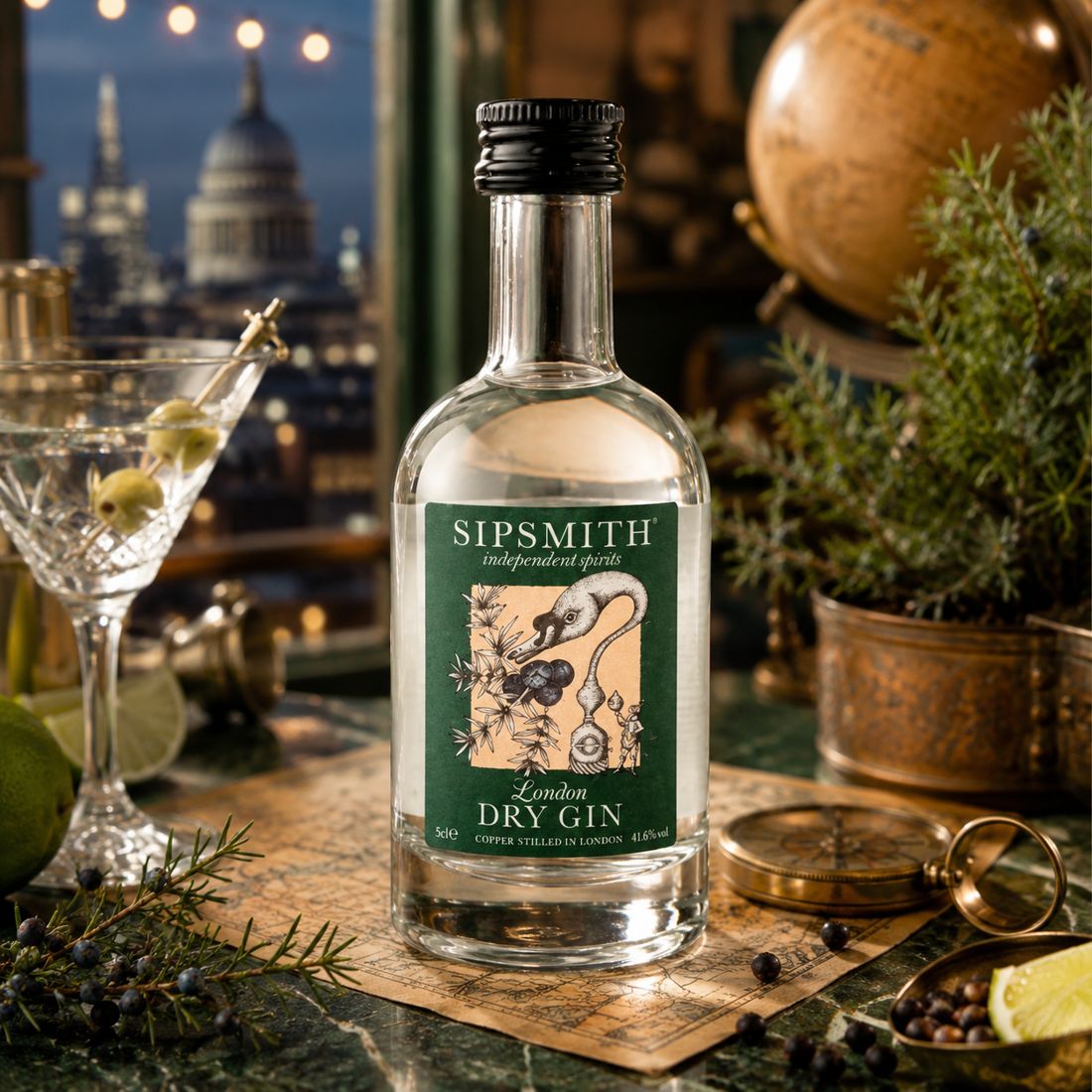 Sipsmith London Dry Gin Miniature 5cl 41.6%