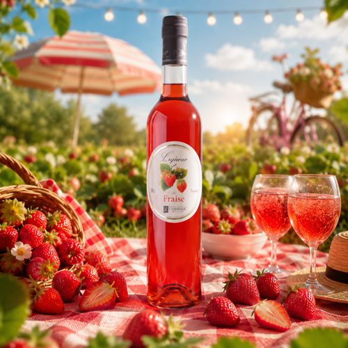 Combier Creme de Fraise Liqueur 50cl
