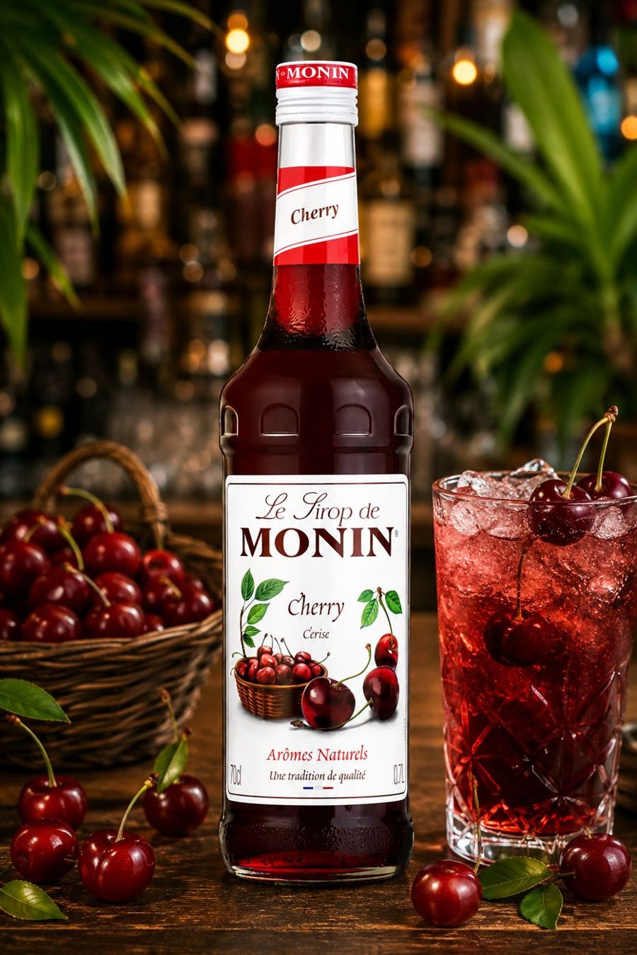 Monin Cherry Syrup 70cl